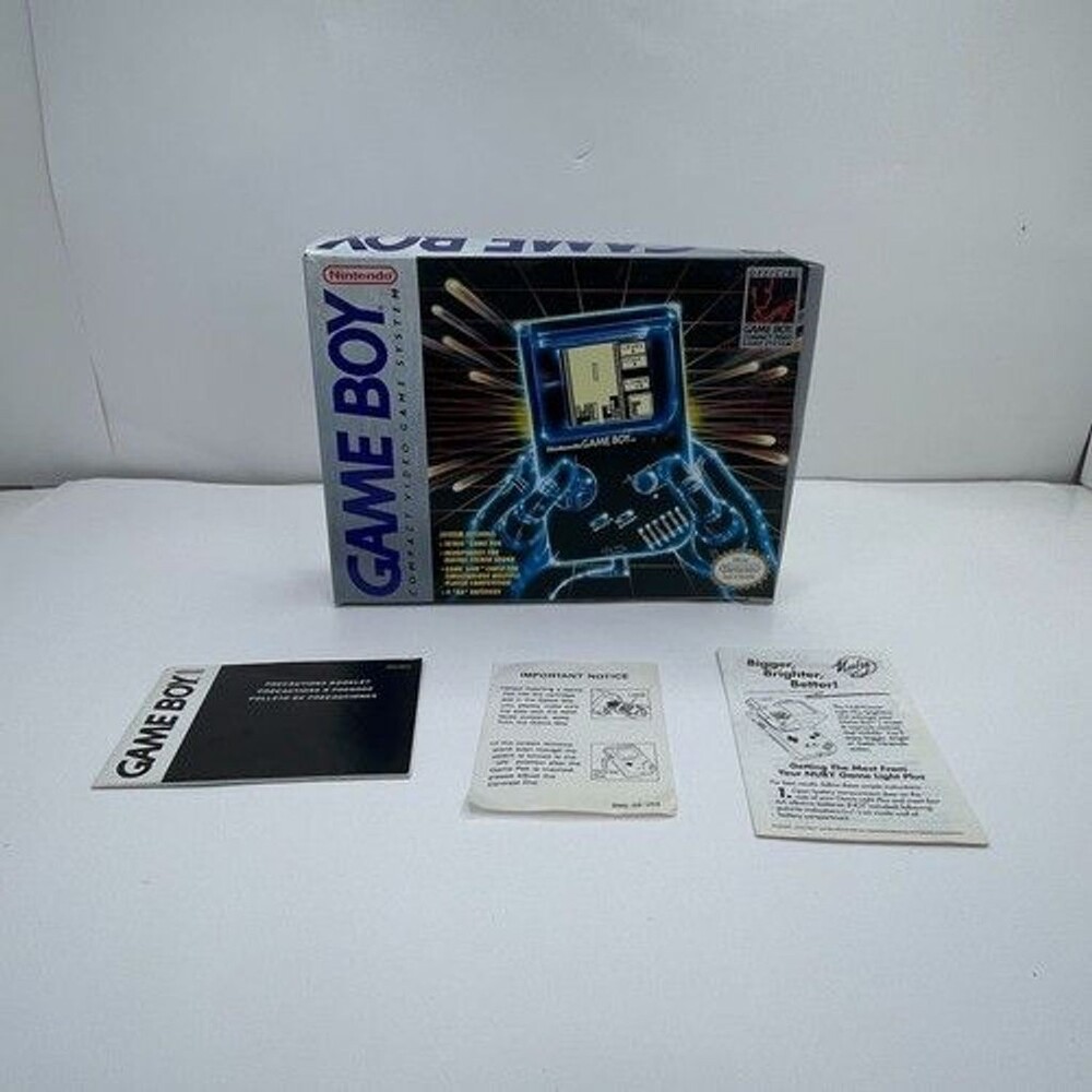 Game Boy Tetris Box ONLY (Nintendo Game Boy, 1989)
